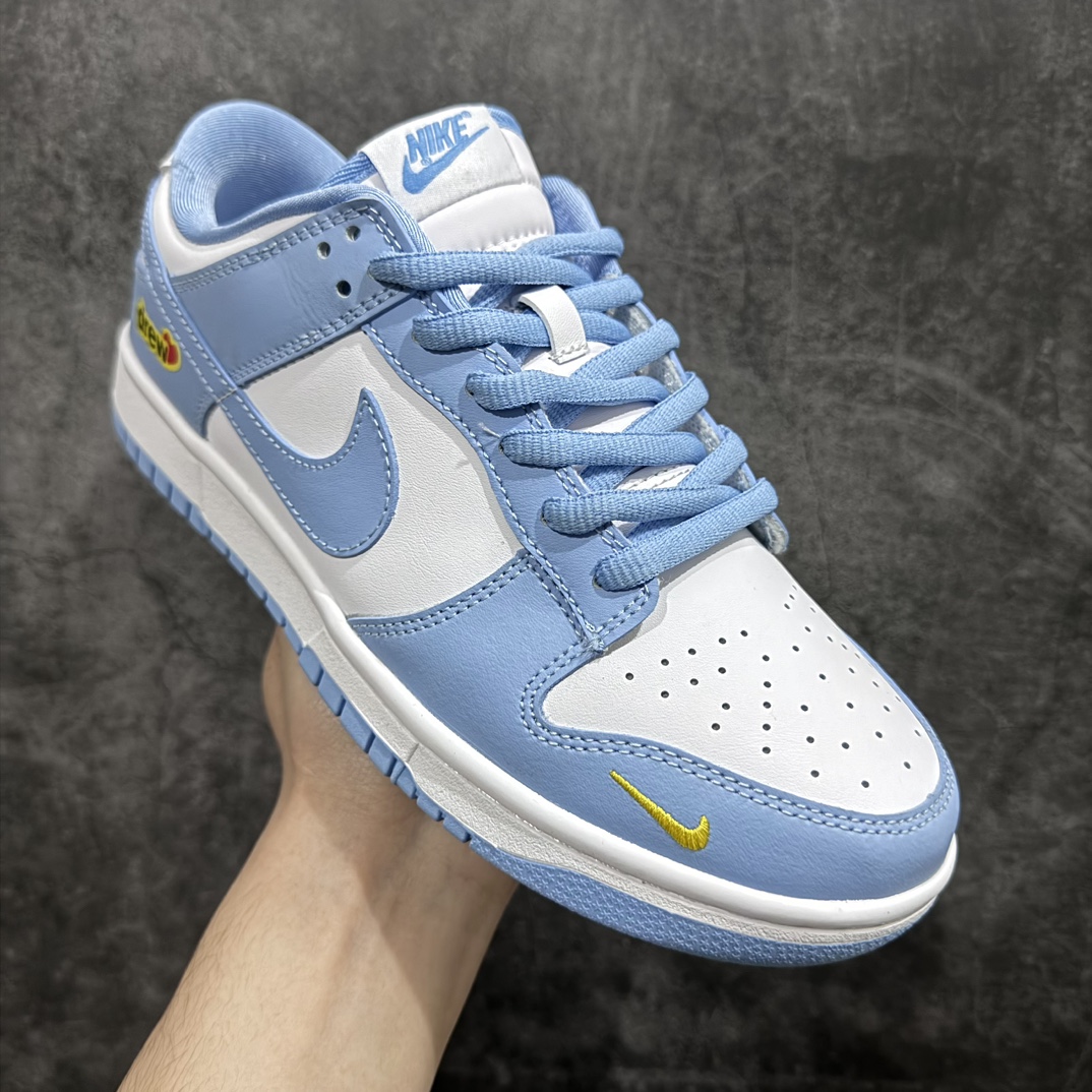 图片[3]-【定制版】Nike SB Dunk Low x Drew 宝石蓝n纯原大厂出品 极力推荐👏n原装头层材料 独家版型蒸餾加工n帶來的是更好的视觉和脚感体验n大厂纯原品质出货 清洁度 电绣工艺皮料切割干净无任何毛边 细节完美 官方货号：DD1391 117LFZ 尺码：36 36.5 37.5 38 38.5 39 40 40.5 41 42 42.5 43 44 44.5 45-莆田鞋批发中心