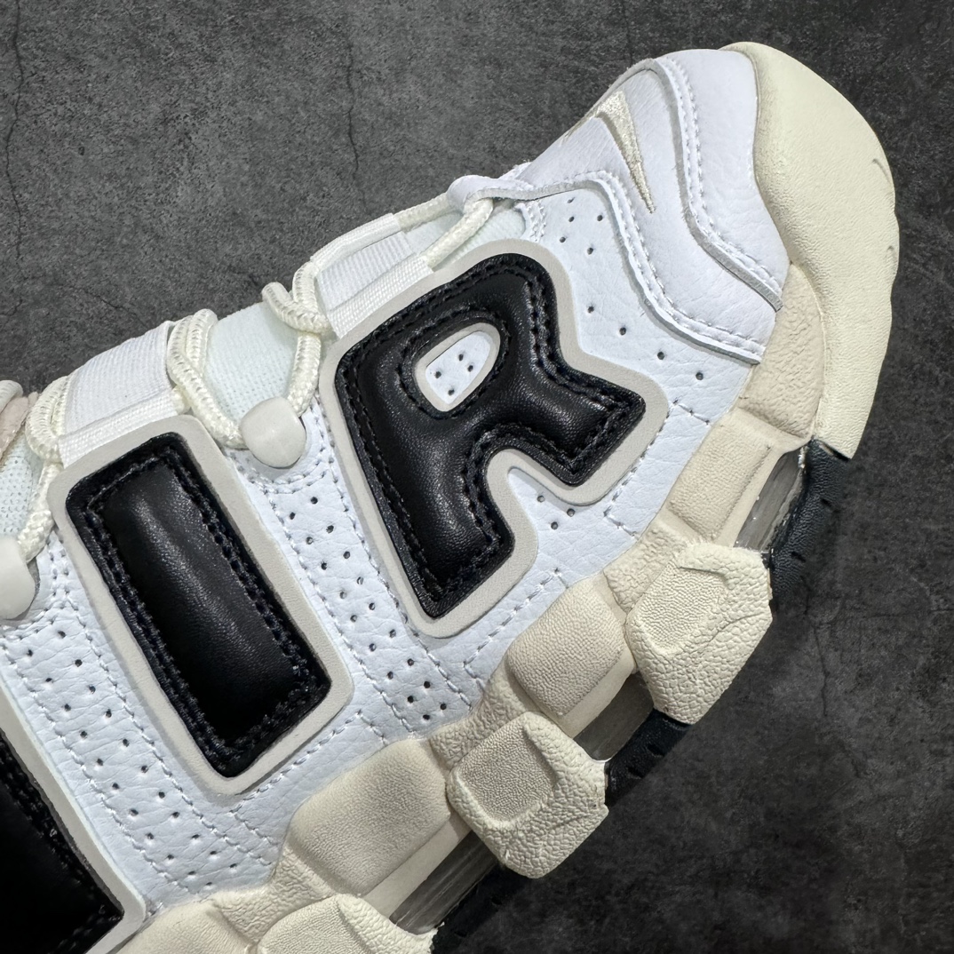 图片[6]-【纯原T1版本】Nike Air More Uptempo 经典潮流 减震防滑 耐磨 中帮 复古篮球鞋 白黑n全新版本出货 品质细节不错n相比CK和 PP来说，细节要逊色一点n优点价格便宜 性价比高 尺码：36~45半码齐 货号：FB8480-100-莆田鞋批发中心