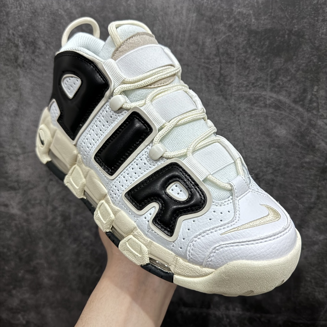 图片[3]-【纯原T1版本】Nike Air More Uptempo 经典潮流 减震防滑 耐磨 中帮 复古篮球鞋 白黑n全新版本出货 品质细节不错n相比CK和 PP来说，细节要逊色一点n优点价格便宜 性价比高 尺码：36~45半码齐 货号：FB8480-100-莆田鞋批发中心