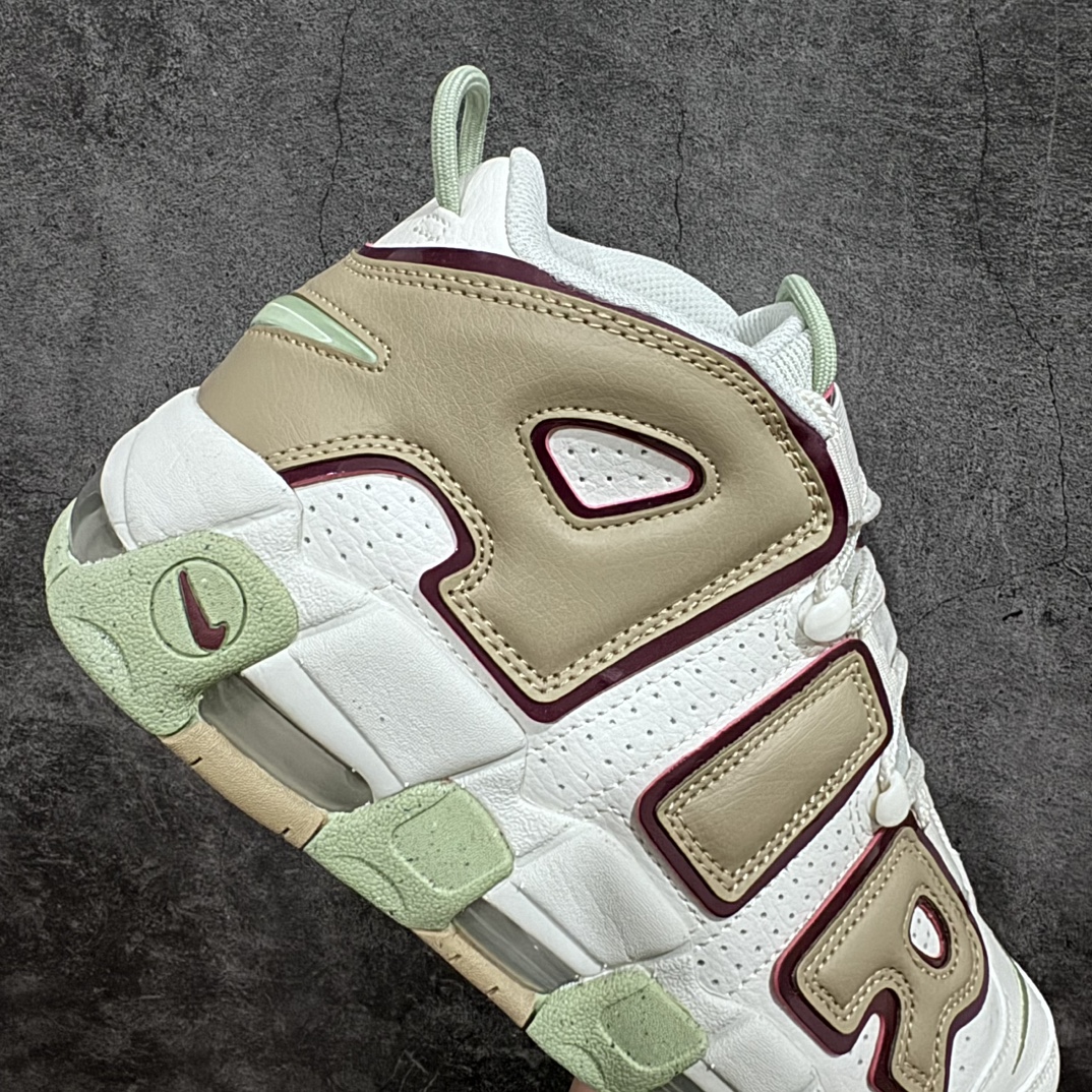 图片[7]-【纯原T1版本】Nike Air More Uptempo 经典潮流 减震防滑 耐磨 中帮 复古篮球鞋 棕绿nn全新版本出货 品质细节不错n相比CK和 PP来说，细节要逊色一点n优点价格便宜 性价比高 尺码：36~45半码齐 货号：DX8955-001-莆田鞋批发中心