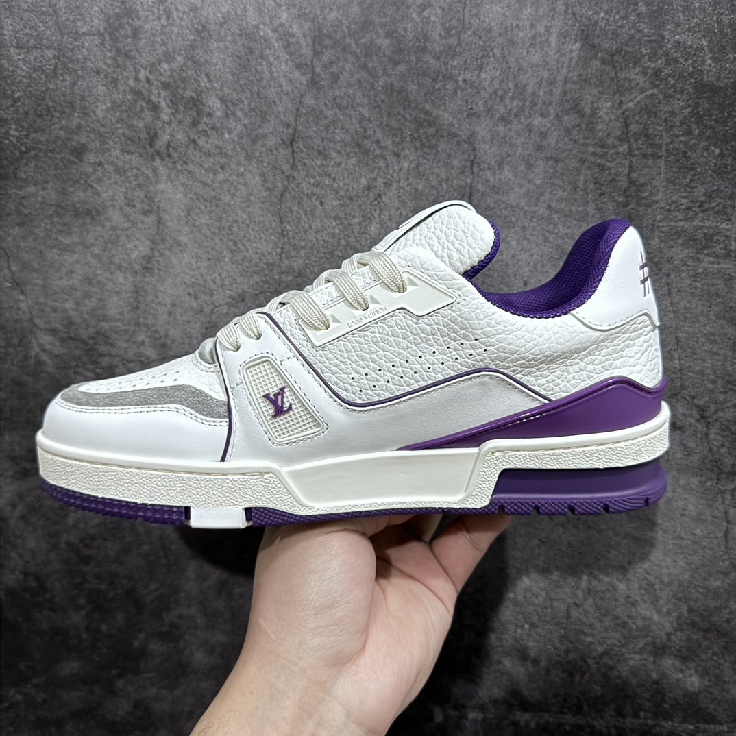 The price of the top version of LV Trainer purple cement is very cheap.