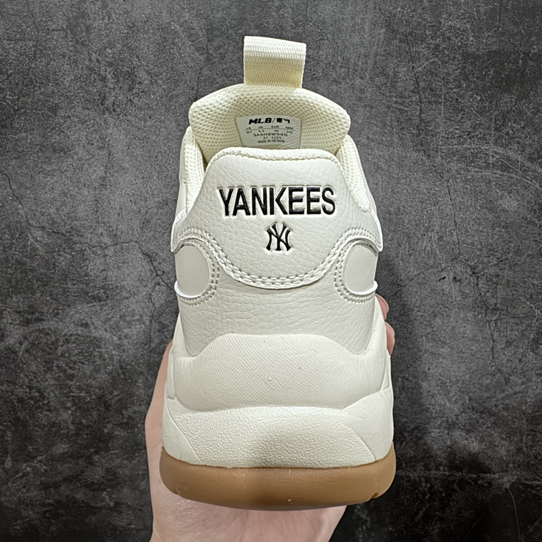 Pure original Korean Yankees NY big logo trendy old shoes MLB white shoes the only top pure original version on the market