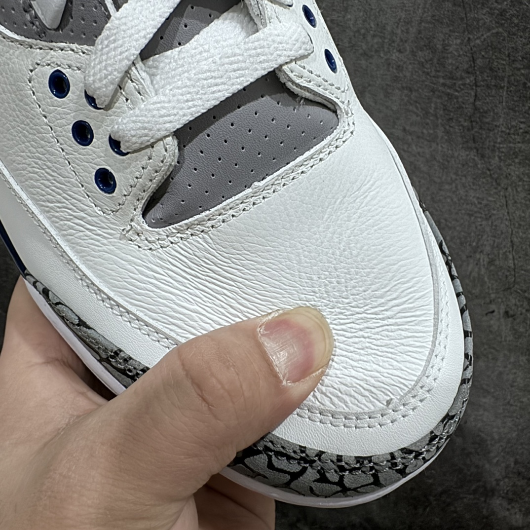 图片[4]-【原厂版】Air Jordan 3 Retro AJ3 灰蓝 午夜蓝 货号：CT8532-140 新晋AJ外贸大厂全新生产线出品 整体版型质感 用料细节都绝不含糊 同价位无敌 尺码：40 40.5 41 42 42.5 43 44 44.5 45 46 47.5-选品中心