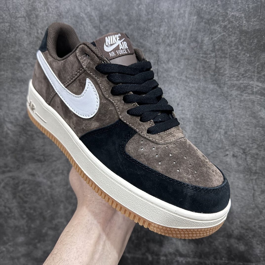 260 Nk Air Force 1'07 Low 黑棕色麂皮 空军一号低帮休闲板鞋 AV0383-230