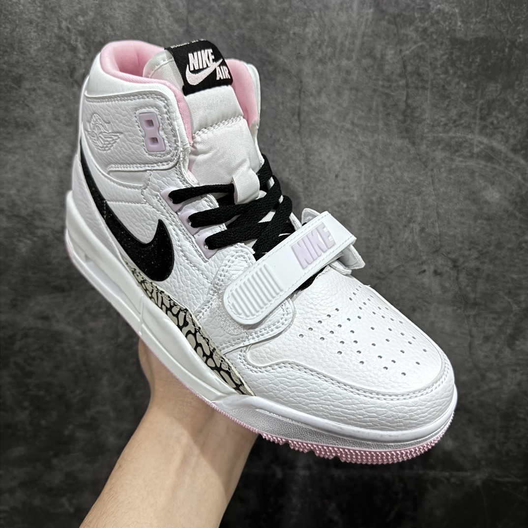 Pure original N version Air Jordan Legacy AJ312 High high-top retro basketball shoes white black pink AT4040-106