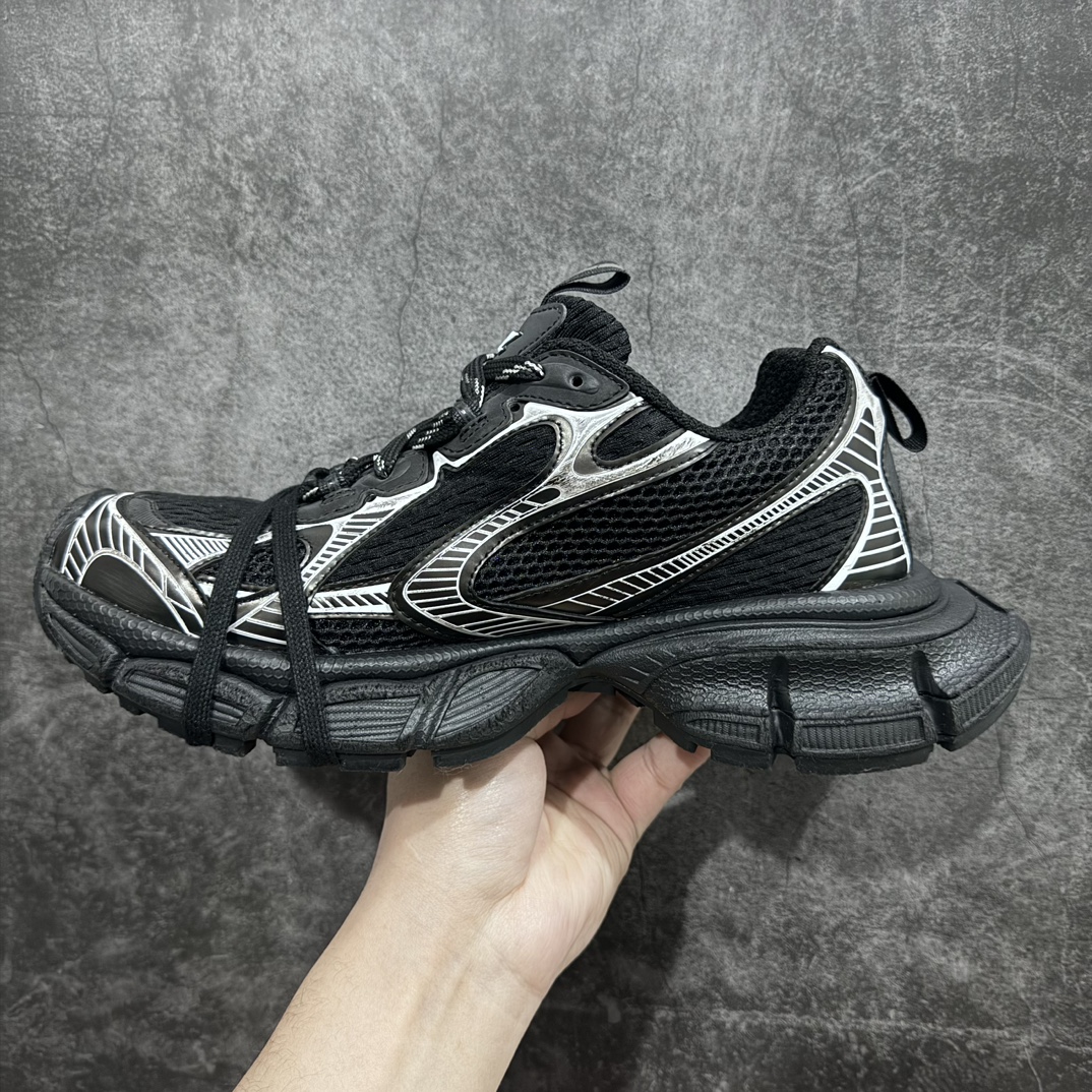 450 【X版纯原】BALENCIAGA 3XL Sneakers 巴黎世家十代网布系带低帮走秀复古老爹鞋