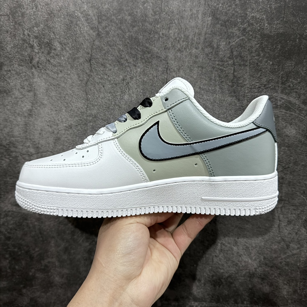 240 Nk Air Force 1'07 Low 极简手绘 三勾渐变 漫画风 空军一号低帮休闲板鞋 CW2288-111