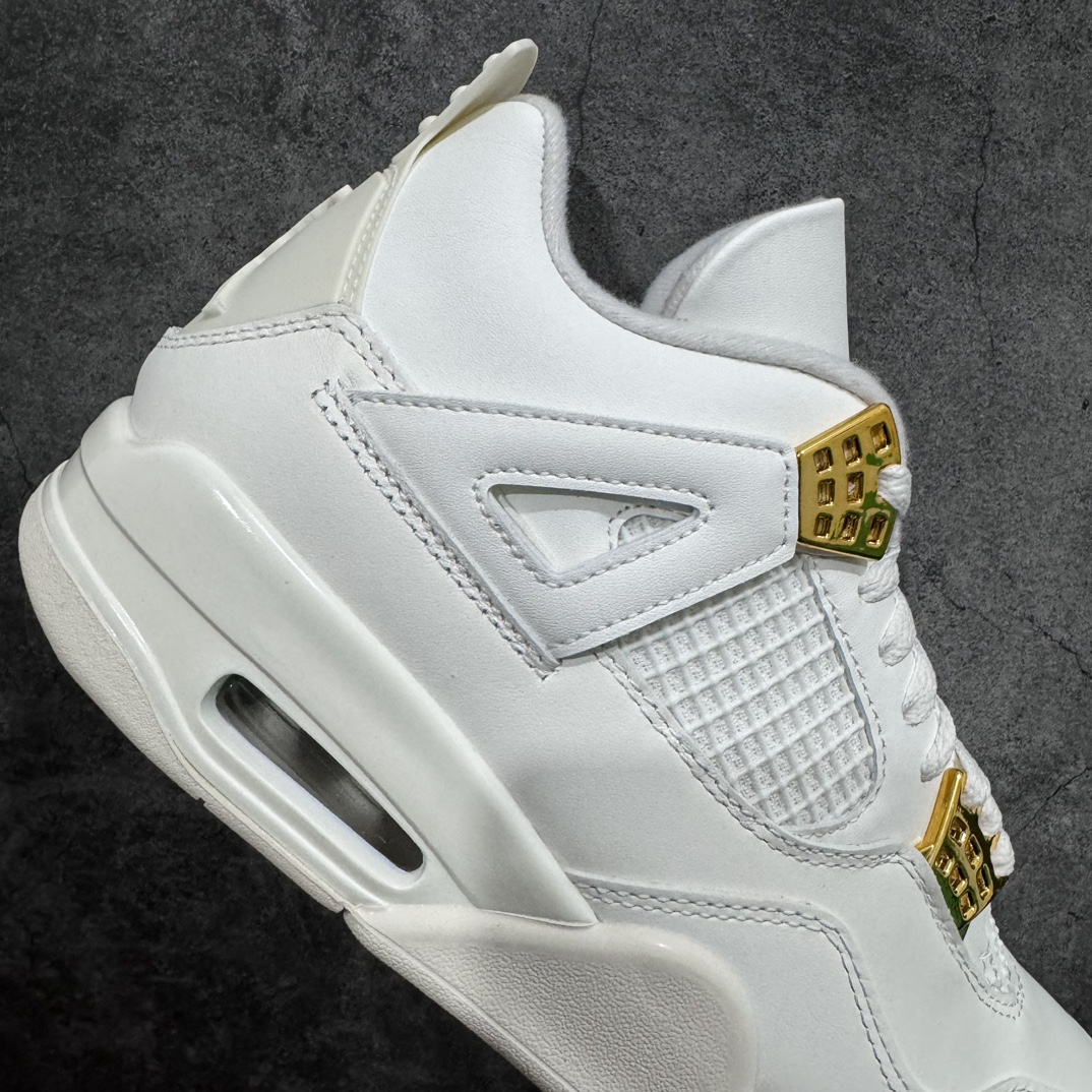 Y3 version of Air Jordan 4 ”Metallic Gold” AJ4 beige platinum buckle AQ9129-170