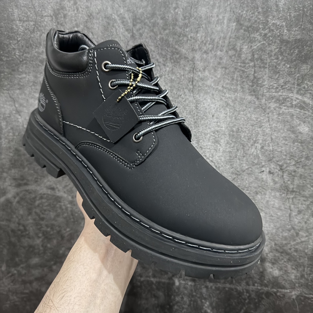 图片[3]-【广东纯原版本】Timberland添柏岚/天伯伦 经典款 23ss新款中帮 经典再造 广东大厂出品 全新工艺升级 秋冬新款 原盒原包装 面料采用意大利🇮🇹进口手抓牛皮 搭配防臭防腐真皮乳胶鞋垫 给您完美的穿着体验 质量考究耐穿 型男必备 专治不帅 高品质脚感一流 全套官网统一包装 今年冬季防寒户外专用 日常随意搭配 货号： TB23063Y 尺码：39 40 41 42 43 44 (皮鞋码)-选品中心