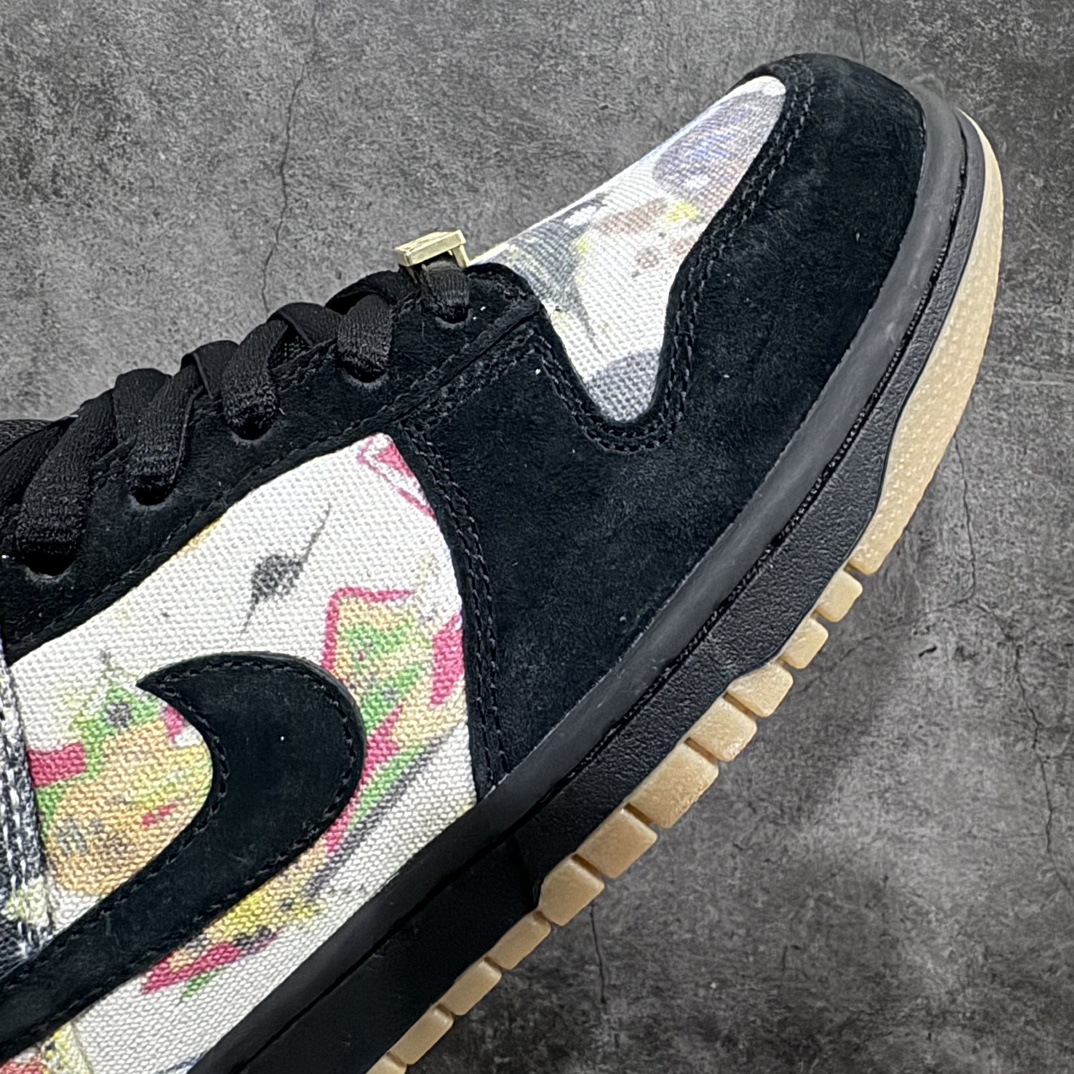 380 【M版】Supreme x Nike  SB Dunk Low 联名黑涂鸦 FD8778-001