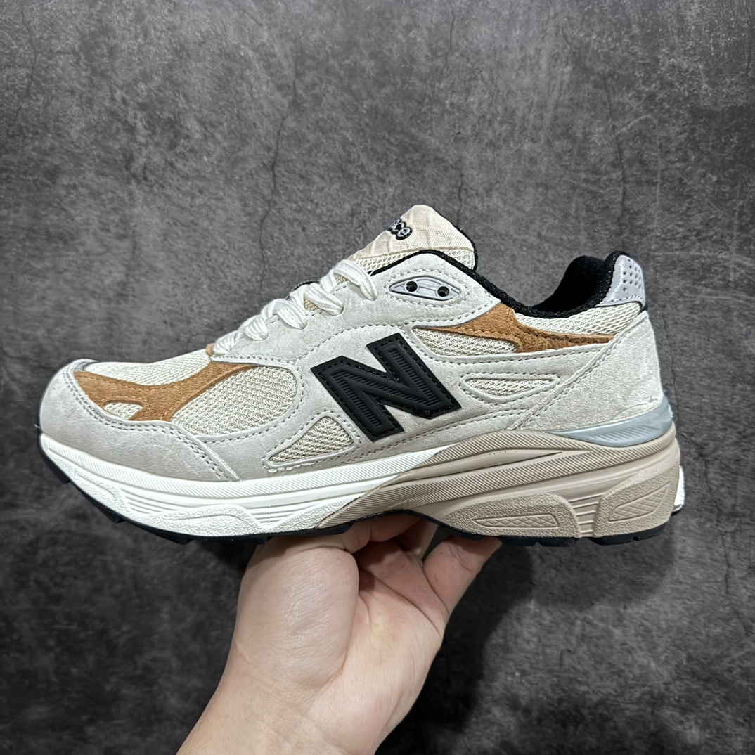 260 【K版纯原】 New Balance NB990V3 灰棕 第三代总统复古慢跑鞋 M990GD3