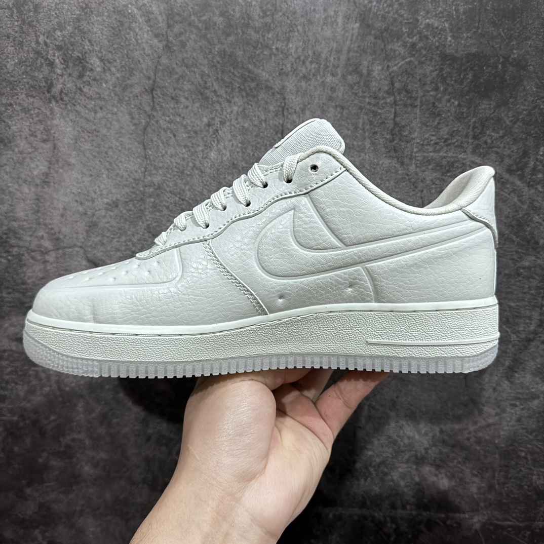 纯原版本NikeAirForce1Low水泥灰原楦头原纸板打造纯正空军版型专注外贸渠道全掌内置蜂窝气垫原