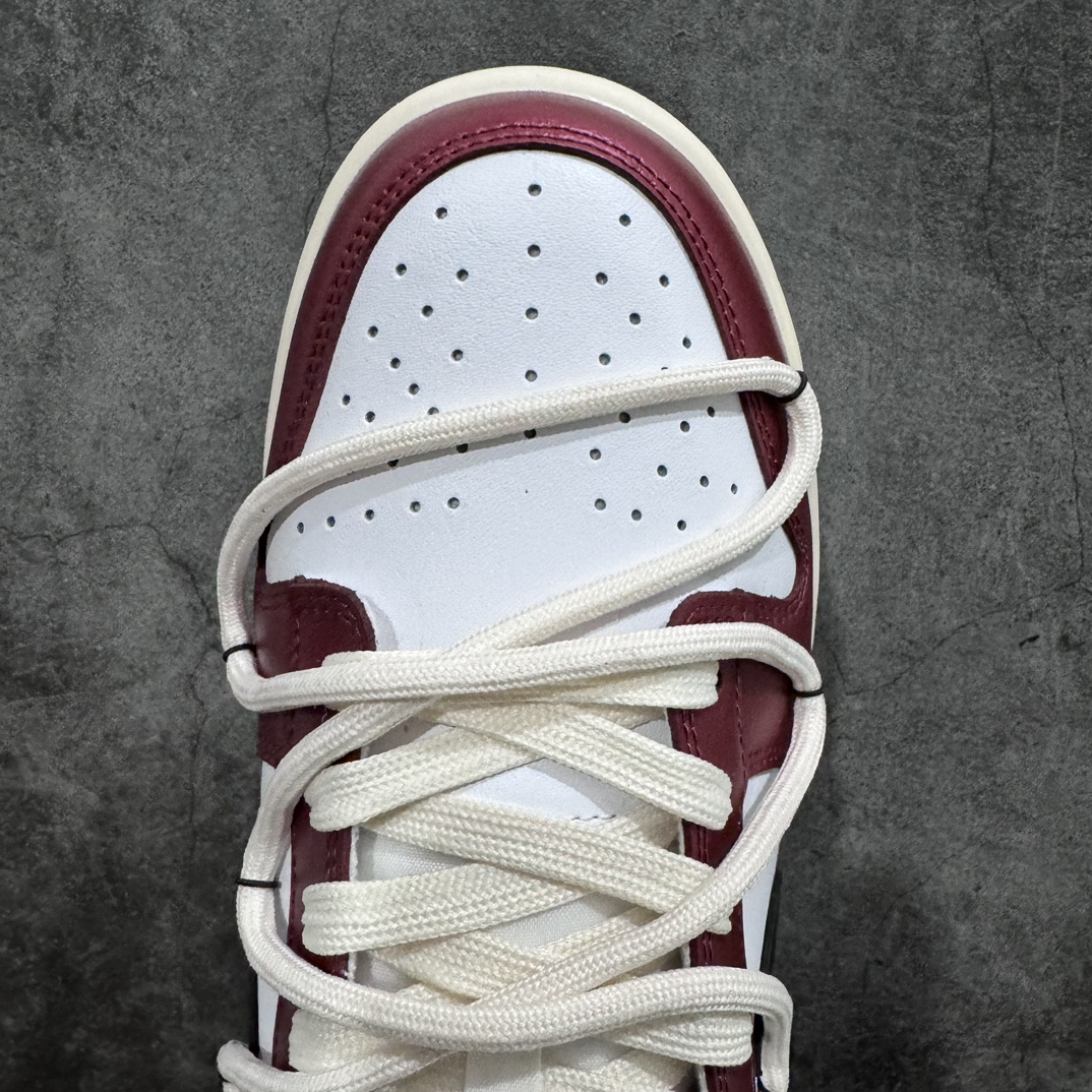 Pure original YC version NK Dunk Low Red Wine Manor Bordeaux Red FJ4555-100