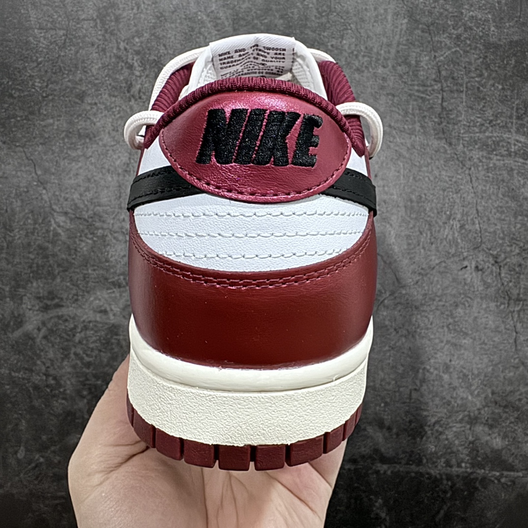 Pure original YC version NK Dunk Low Red Wine Manor Bordeaux Red FJ4555-100