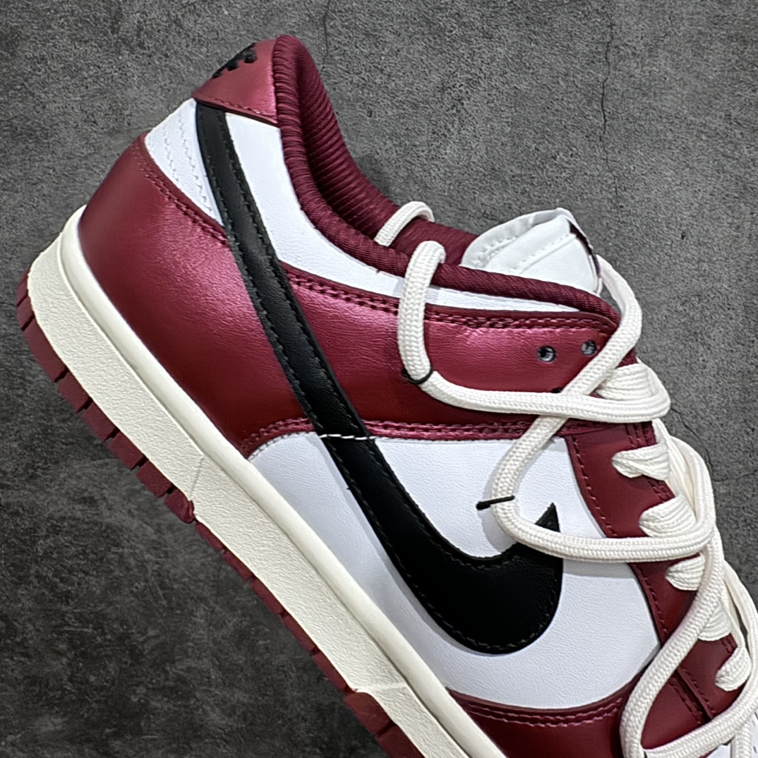 Pure original YC version NK Dunk Low Red Wine Manor Bordeaux Red FJ4555-100