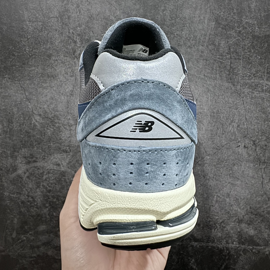 JJJJoundxNewBalance2002R灰蓝黑新百伦新款联名复古百搭减震透气跑步鞋#市面独家原版