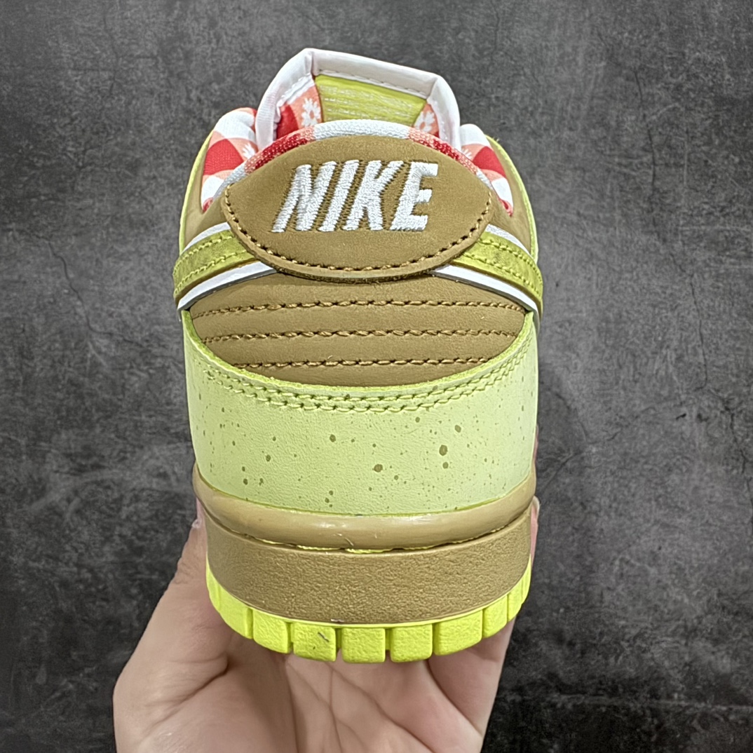 Pure original Z version Concepts x Nike SB Dunk pink green lobster low-top casual skateboard shoes BV1310-566