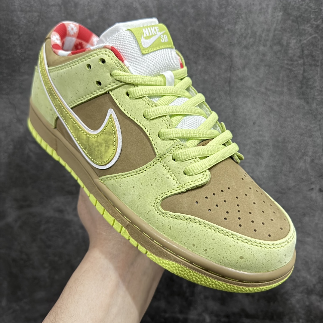 Pure original Z version Concepts x Nike SB Dunk pink green lobster low-top casual skateboard shoes BV1310-566