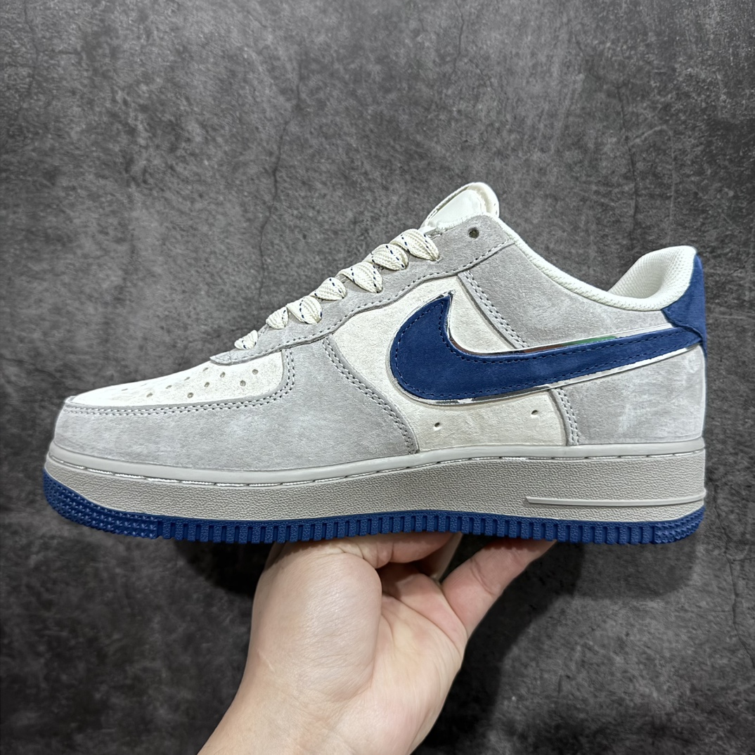 260 Akira x Nike  Air Force 1'07 Low 灰蓝 麂皮满天星 空军一号低帮休闲板鞋 DJ3966-133