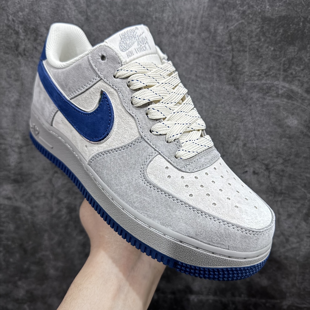 260 Akira x Nike  Air Force 1'07 Low 灰蓝 麂皮满天星 空军一号低帮休闲板鞋 DJ3966-133