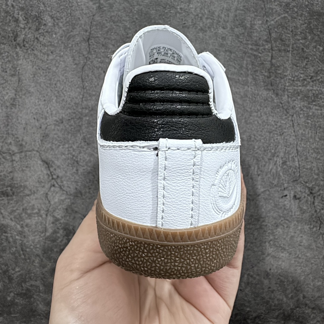 图片[4]-【纯原F版】童鞋版本上线 阿迪达斯/三叶草Adidas Originals Samba OG Kids 桑巴舞系列中大童德训足球风百搭低帮休闲运动板鞋“皮革黑白金焦糖底”FW2427nn潮爹潮妈追寻的单品🎁n原楦原纸版数据开发n采用环保荔枝纹纤维革组合翻毛皮鞋面材质n内嵌海玻璃环保去臭鞋垫#外置耐磨橡胶大底n带你回味最原始的永远经典， 尺码：26（15cm）27（16cm）28（17cm）29（18cm）30（18.5cm） 31（19cm）32（20cm）33（20.5cm） 34（21.5cm)-莆田鞋批发中心