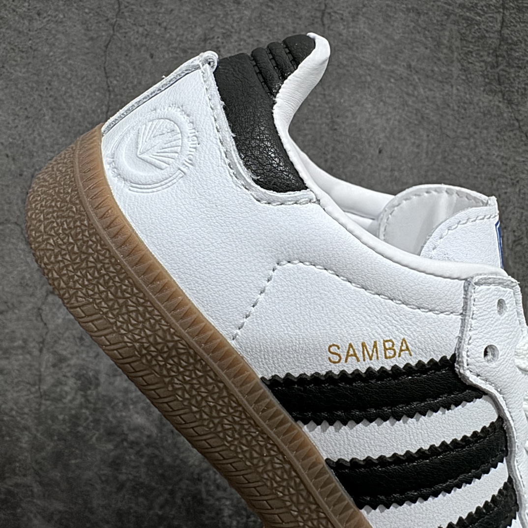 图片[7]-【纯原F版】童鞋版本上线 阿迪达斯/三叶草Adidas Originals Samba OG Kids 桑巴舞系列中大童德训足球风百搭低帮休闲运动板鞋“皮革黑白金焦糖底”FW2427nn潮爹潮妈追寻的单品🎁n原楦原纸版数据开发n采用环保荔枝纹纤维革组合翻毛皮鞋面材质n内嵌海玻璃环保去臭鞋垫#外置耐磨橡胶大底n带你回味最原始的永远经典， 尺码：26（15cm）27（16cm）28（17cm）29（18cm）30（18.5cm） 31（19cm）32（20cm）33（20.5cm） 34（21.5cm)-莆田鞋批发中心