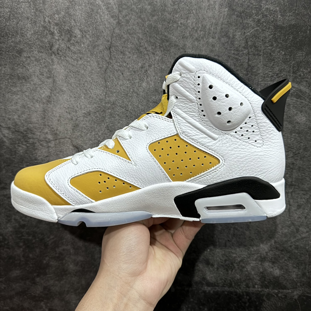 480 【莞产裁片版】Air Jordan 6 Retro "Yellow Ochre" 高帮 CT8529-170