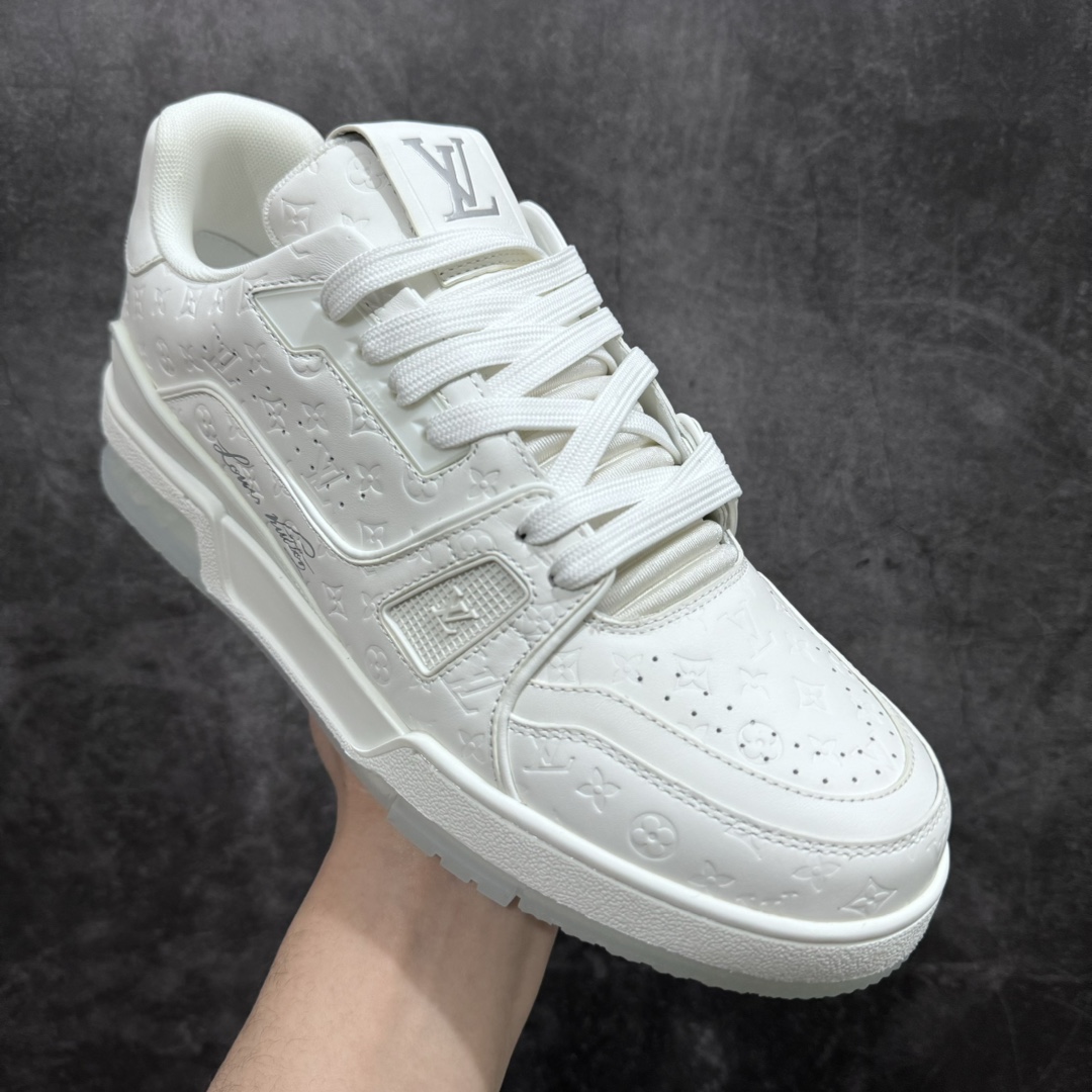 Guangdong pure original version LVLouis Vuitton Trainer Sneaker Low casual sports culture all-match basketball sneakers