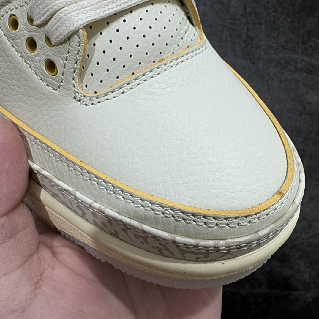 JBalvinxAirJordanAJ3联名白蓝红彩虹渐变FN0344-901专业AJ大厂出品品质细节眼