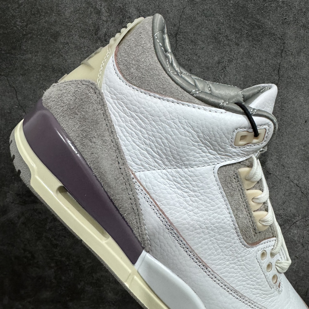 DF Peak Edition A Ma Maniére x Air Jordan AJ3 Retro AMM Joint White Purple Gray DH3434-110