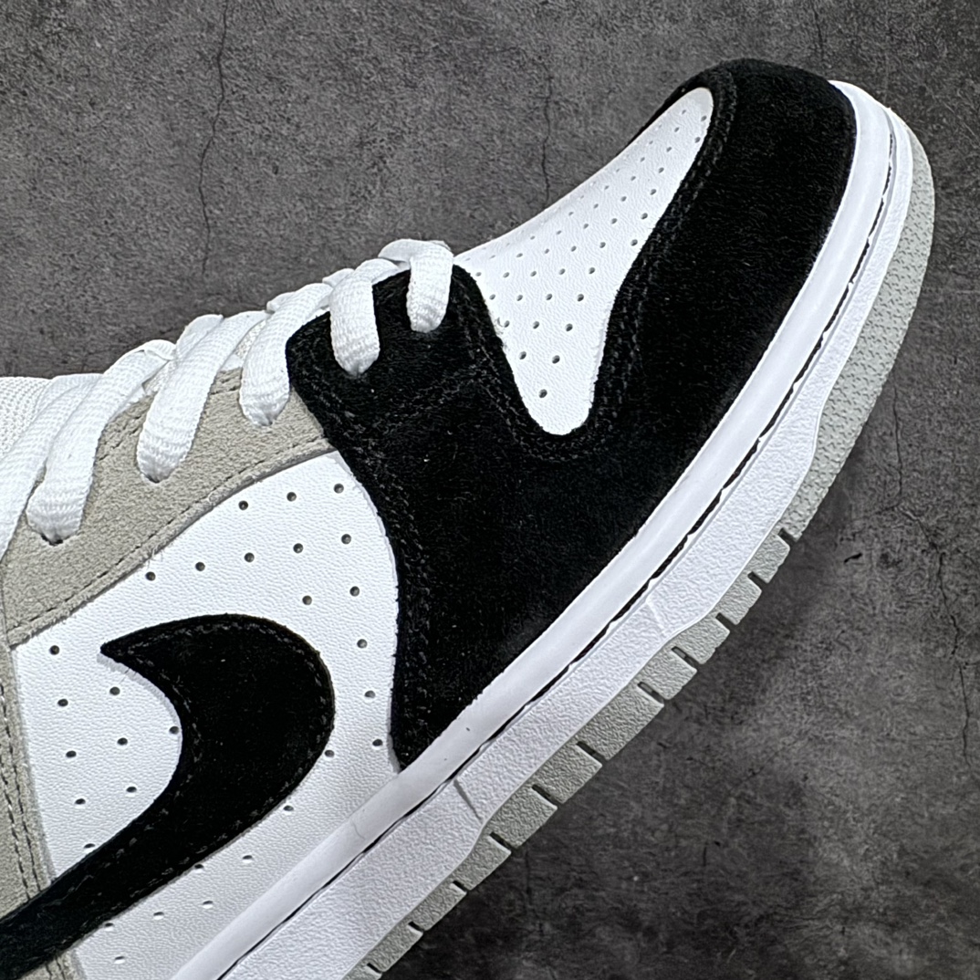 Pure original Y version NK SB Dunk Low ”Chloroph yll” gray, white and black BQ6817-011