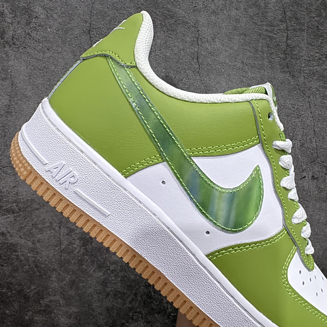 Nike Air Force 1'07 Low Retro”Lens Green/White/Gum” Air Force One series classic low-top sneakers ”Lens Green/White Raw Rubber Sole” PF9055-777 Men