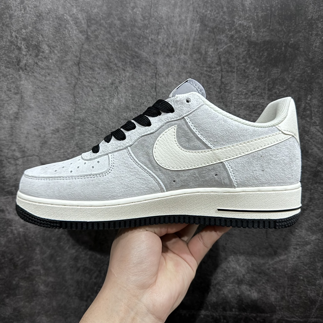 Nike Air Force 1 Low 07 White Gray Suede KT3396-225