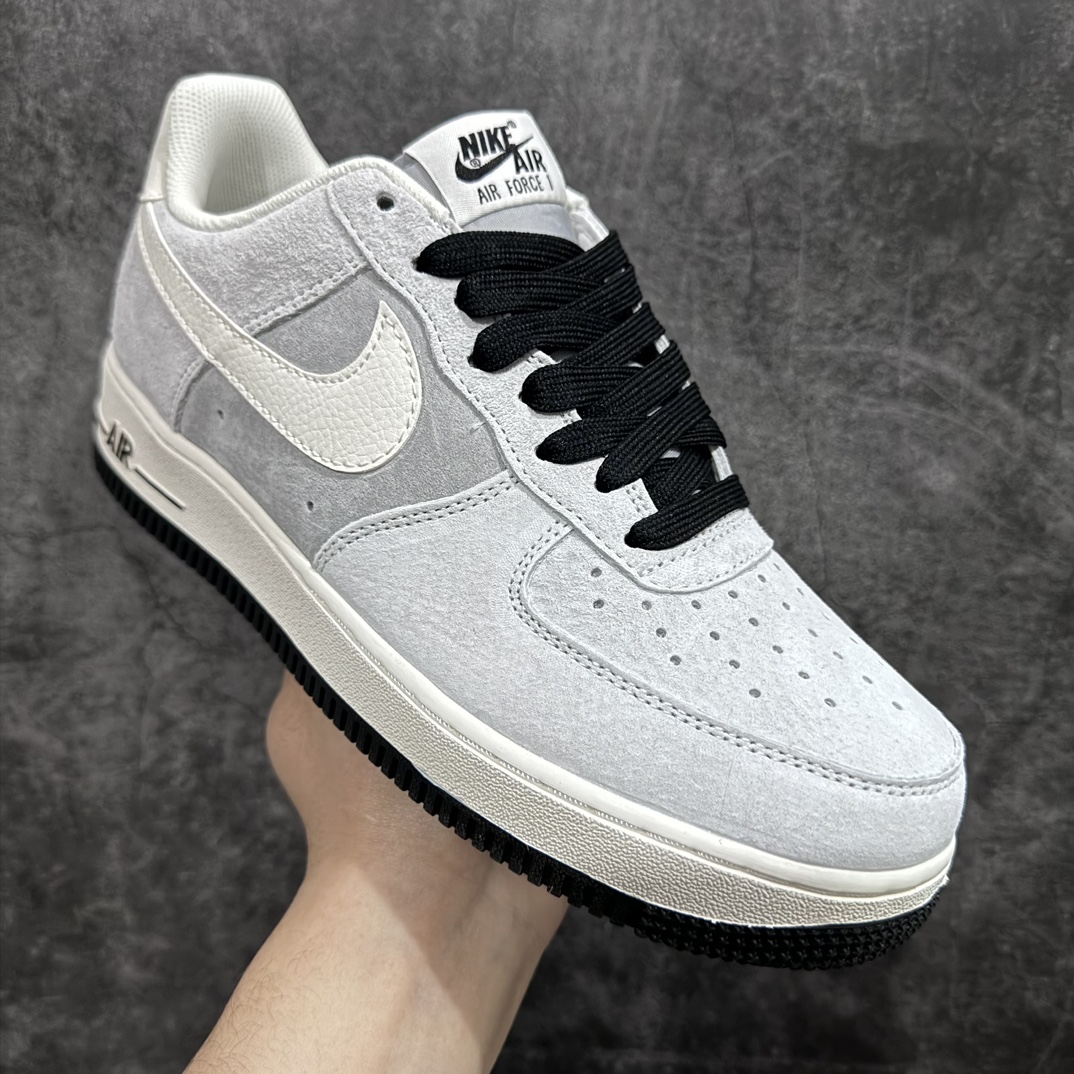 Nike Air Force 1 Low 07 White Gray Suede KT3396-225