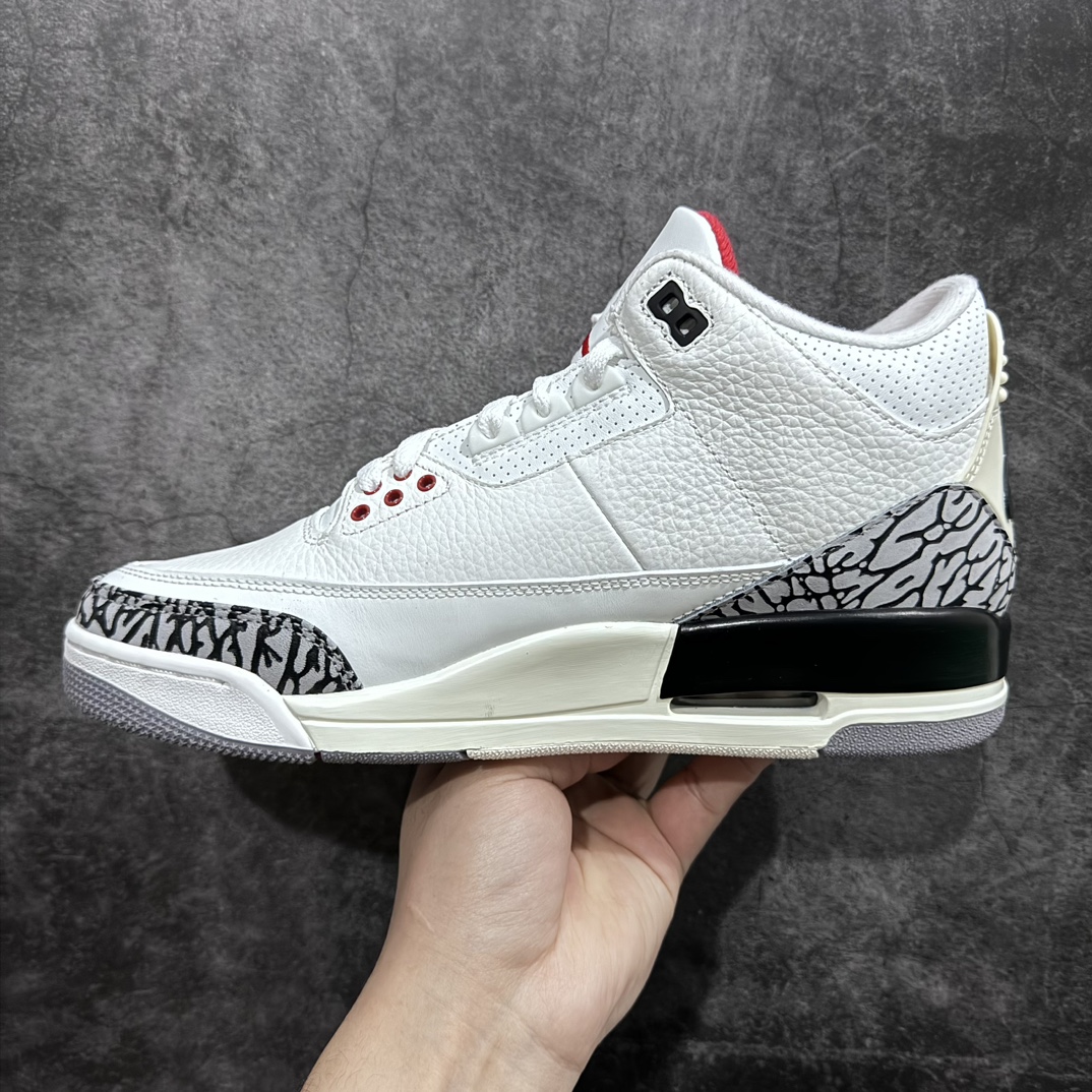 Original Air Jordan 3 Retro AJ3 Retro White Cement DN3707-100