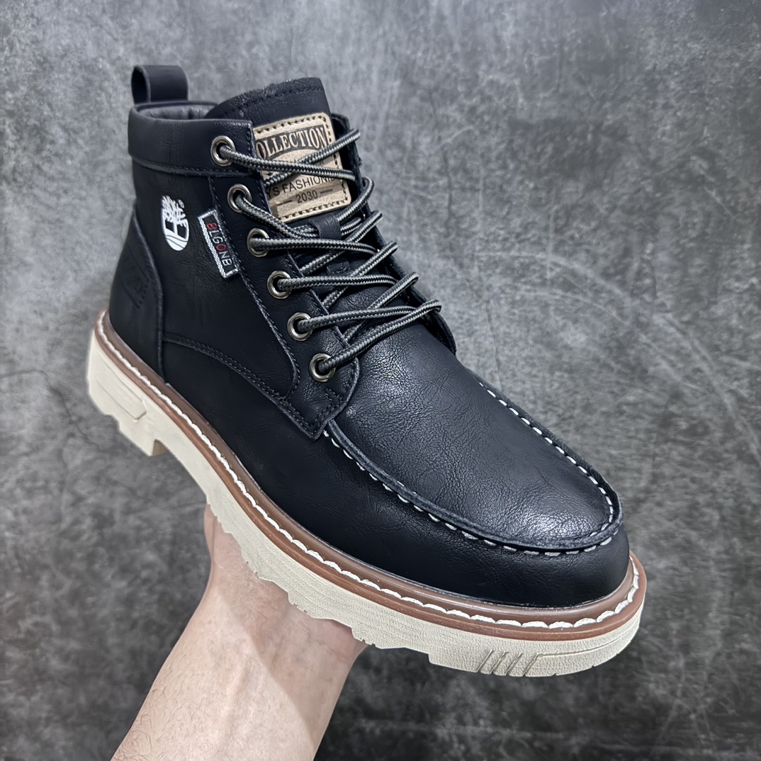 图片[3]-【广东纯原版本】Timberland添柏岚/天伯伦户外高帮休闲大黄靴系列广东大厂品质 原盒原包装 时尚潮流搭配 面料采用意大利🇮🇹顶级磨砂细纹牛皮 搭配防臭防腐真皮乳胶鞋垫 大底到五金都是代工厂原材料制作 品质毋庸置疑 全套官网统一包装 给您完美的穿着体验 质量考究耐穿 型男必备 专治不帅 高品质脚感一流 今年冬季防寒户外专用 日常随意搭配 尺码：39 40 41 42 43 44（标准码）-选品中心