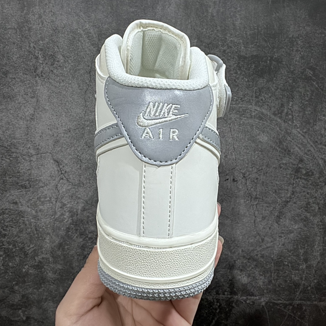 Nk Air Force 1'07 Mid Beige Grey Starry Sky Air Force One Mid-cut Casual Sneakers SH0235-522