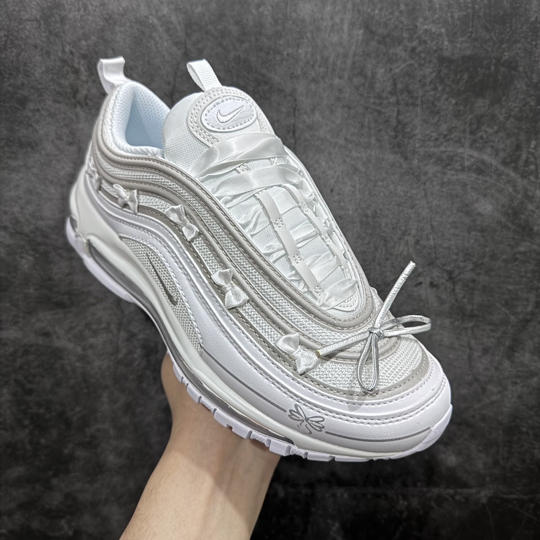 公司级NKAirMax97OG白银少女芭蕾风DH8016-100原装批次子弹拆解原鞋开发打造全市场最强版