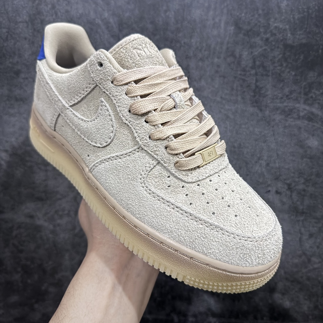 AIR Force 1'07 Low ” Grain ” Beige suede Air Force One low-top casual sneakers FN7202-224