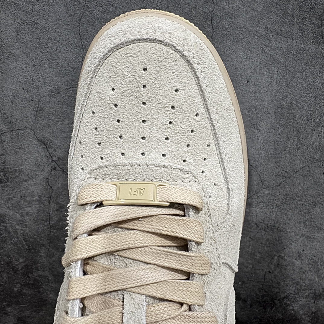 AIR Force 1'07 Low ” Grain ” Beige suede Air Force One low-top casual sneakers FN7202-224