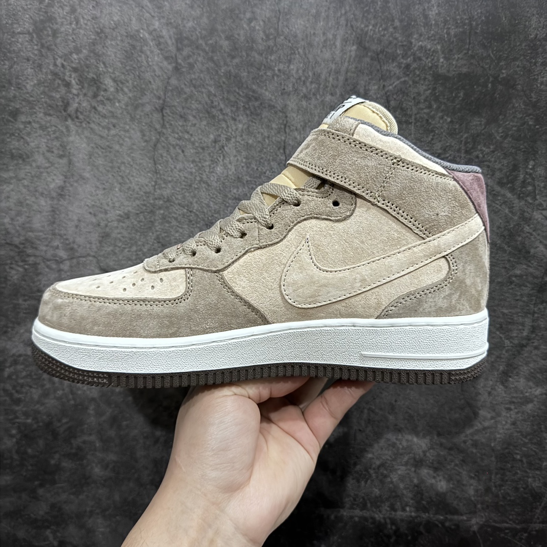 Nike Air Force 1 Mid 07 Luffy Light Brown Suede CG9908-102