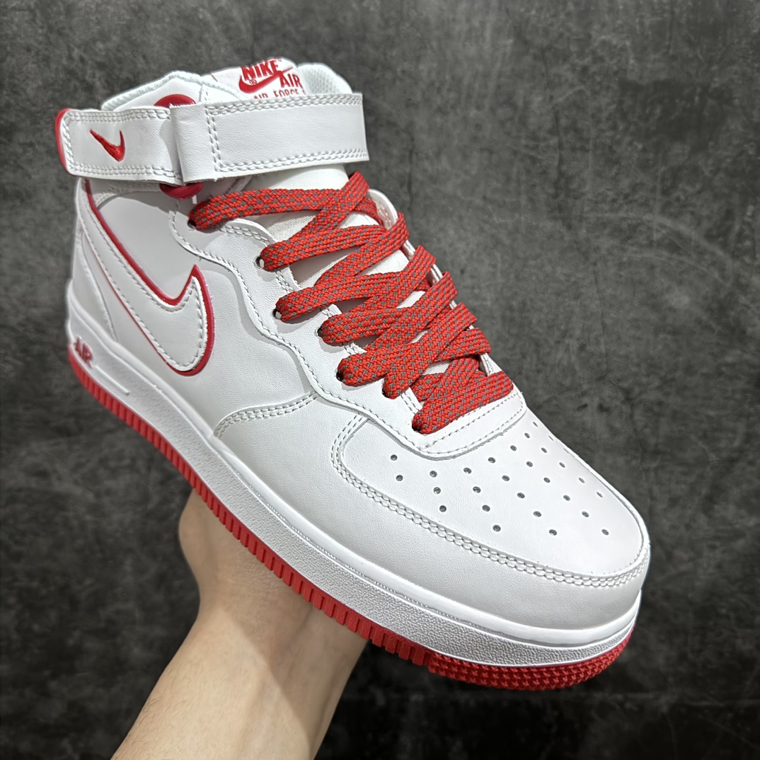 图片[3]-【公司级】Nike Air Force 1 Mid 07 白红满天星n原楦头原纸板 打造纯正中帮空军版型 专注外贸渠道 全掌内置蜂窝气垫原盒配件 原厂中底钢印、拉帮完美官方货号：WP5623 832 Size：36 36.5 37.5 38 38.5 39 40 40.5 41 42 42.5 43 44 44.5 45-莆田鞋批发中心