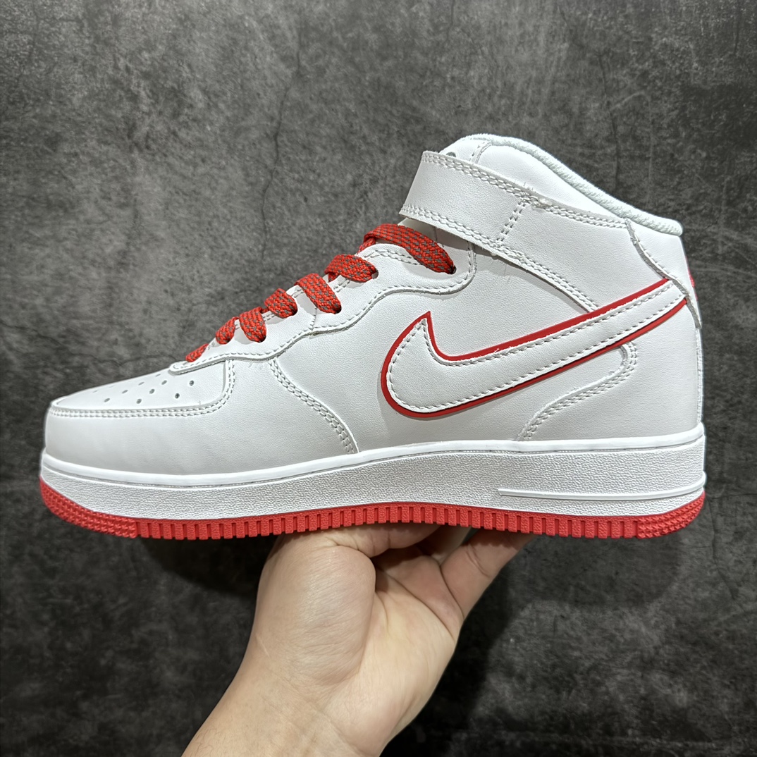 图片[2]-【公司级】Nike Air Force 1 Mid 07 白红满天星n原楦头原纸板 打造纯正中帮空军版型 专注外贸渠道 全掌内置蜂窝气垫原盒配件 原厂中底钢印、拉帮完美官方货号：WP5623 832 Size：36 36.5 37.5 38 38.5 39 40 40.5 41 42 42.5 43 44 44.5 45-莆田鞋批发中心