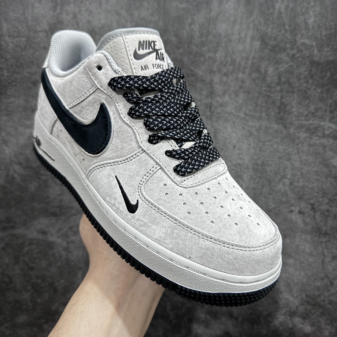 图片[3]-【公司级】Nike Air Force 1 Low 07 黑灰麂皮n原楦头原纸板 打造纯正低帮空军版型 专注外贸渠道 全掌内置蜂窝气垫原盒配件 原厂中底钢印、拉帮完美官方货号：WW5021 621 Size：36 36.5 37.5 38 38.5 39 40 40.5 41 42 42.5 43 44 44.5 45-莆田鞋批发中心