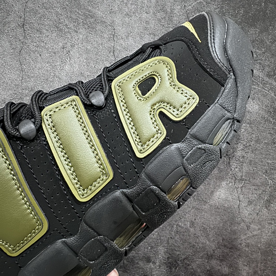 纯原NKAirMoreUptempo96OG皮蓬大AIR复古篮球鞋黑绿色DH8011-001市场主流顶级