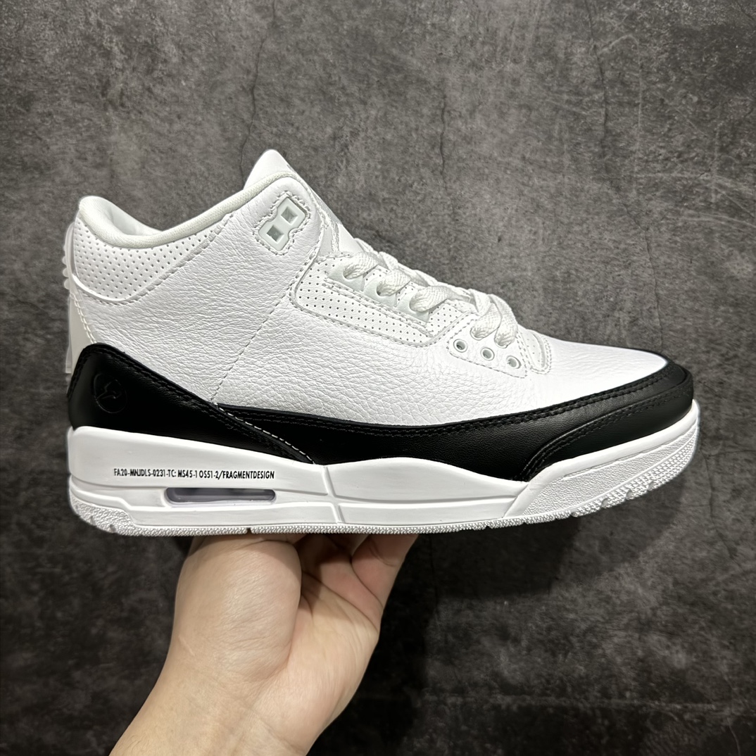 AirJordanAJ3Retro藤原浩闪电DA3595-100全套原纸板楦头开发完美超正版型原厂大底磨