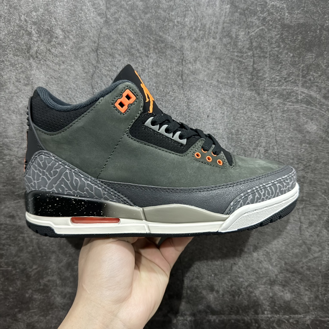 AirJordanAJ3Retro灰黑CT8532-080全套原纸板楦头开发完美超正版型原厂大底磨具原装