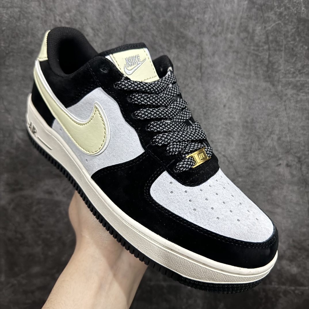 图片[3]-【公司级】Nk Air Force 1\’07 Low 奶油熊猫满天星 空军一号麂皮低帮休闲板鞋 DE0023-806n原厂麂皮 原楦原纸板 纯正版型 正品NFC感应芯片 高清洁度 内置全掌气垫 尺码：36 36.5 37.5 38 38.5 39 40 40.5 41 42 42.5 43 44 44.5 45-莆田鞋批发中心