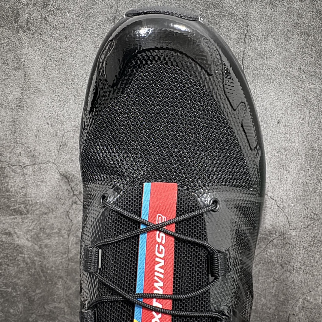 PALACExSALOMON萨洛蒙XT-Wings2低帮跑步鞋黑色纯原外贸平台特供订单耗时半年巨作全套原