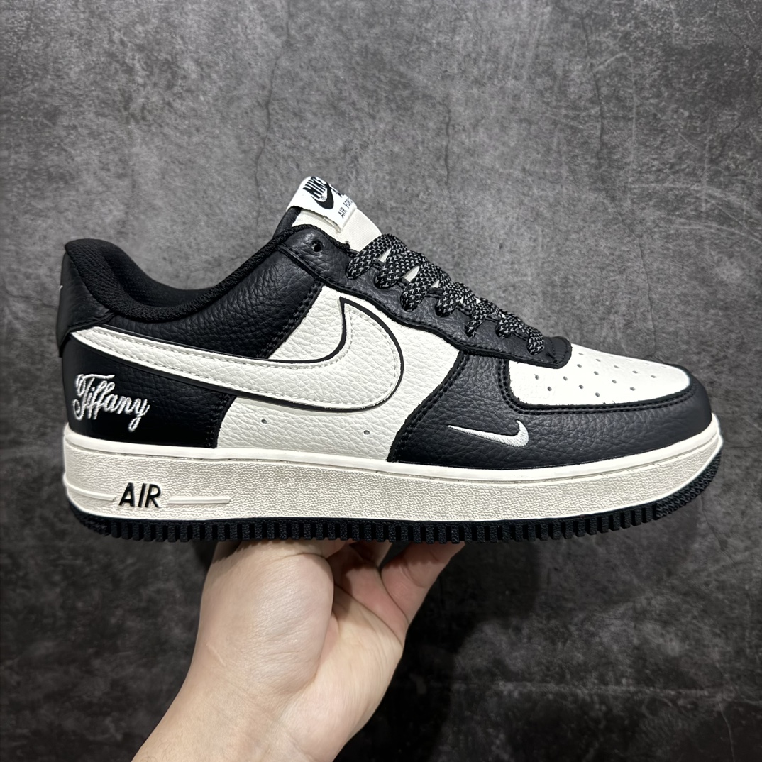 【公司级】Nk Air Force 1\’07 Low 蒂芙尼联名-黑白熊猫 空军一号低帮休闲板鞋 AE1686-003n#原楦头原纸板 原装鞋盒 定制五金配件 内置全掌气垫 原厂鞋底  尺码：36 36.5 37.5 38 38.5 39 40 40.5 41 42 42.5 43 44 44.5 45-莆田鞋批发中心